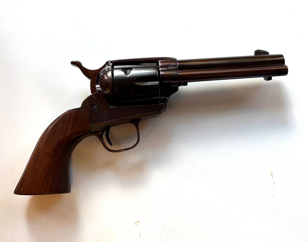 Lot 327: A Trinity England Blank Firing Colt Frontier Revolver,...