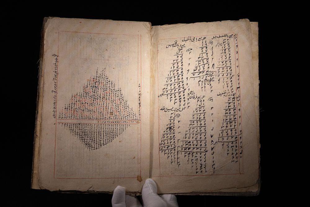 Lot 163: A PERSIAN MANUSCRIPT ON MATHEMATICS AND GEOMANCY, 18TH–19TH CENTURY.