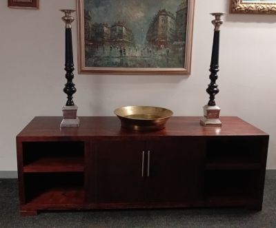 Plasma Stand/Cabinet. Used piece measuring 60cm x 180cm x 60cm