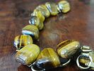 Vintage Tigers Eye Bracelet 18cm length. This bracelet, features beautifully polished stones Image - 2