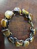 Vintage Tigers Eye Bracelet 18cm length. This bracelet, features beautifully polished stones Image - 4