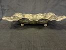 Silver Plated Footed Snack or Trinket Dish. An elegant rectangular trinket dish crafted in Image - 1