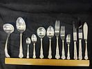 140-Piece Silver Plated Kings Pattern Cutlery Set. A comprehensive 140-piece cutlery set Image - 4