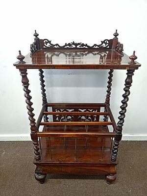 Gorgeous Vintage Victorian Style Canterbury Whatnot. STC. The Vintage Victorian Style