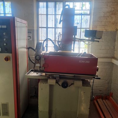 Hestico EDM 250 Spark Eroder. Key Features:
• Precision Machining: Ideal for producing complex