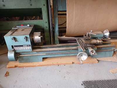 Emcomat V8 Lathe with Milling Machine Attachment. This combination machine can perform both