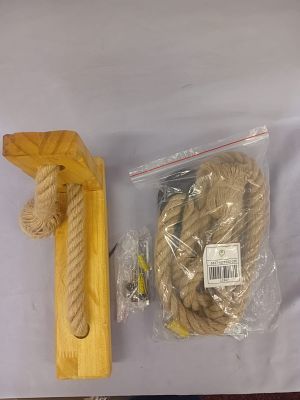 NEW - Modern Rope Light Fixtures - Unused. Two Matching Fixtures , one wall-mounted fixture 