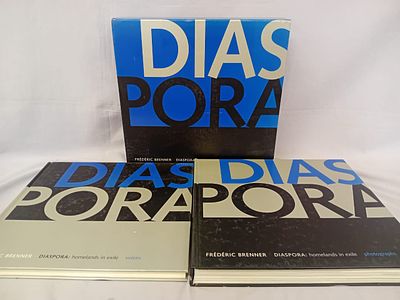 Diaspora: homelands in exile by Frederic Brenner. This is a two-volume photographic exploration 