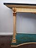 Neoclassical Style Console Table with Marble Top. This console table has an elegant, timeless תמונה - 7