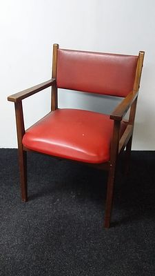 Appealing Mid Century Armchair from the 1960's . Retro Style and a natural Scandinavian look due 