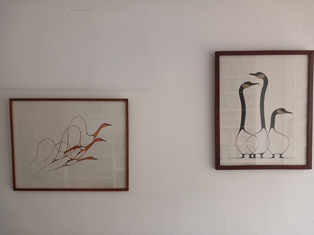 A Pair of Benjamin Chee Chee Prints. Own a beautiful piece of Indigenous Canadian art with this 