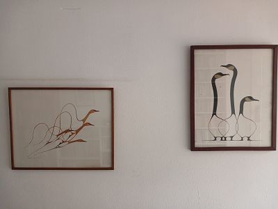 A Pair of Benjamin Chee Chee Prints. Own a beautiful piece of Indigenous Canadian art with this 