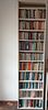 Tall Bookshelf with Books. Add character and practicality to any room with this tall bookshelf Image - 2