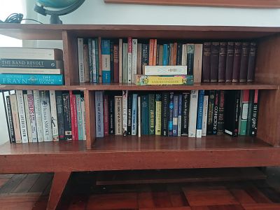 Books Only - Off the bookshelf. A diverse selection of books available straight off the 