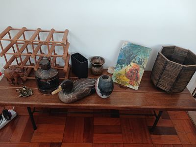 Selection of Décor Pieces including Wine Rack. Enhance your home with this versatile selection 