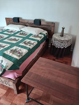 Bedroom Furniture, Queen Size Bed & Side Tables. Upgrade your bedroom with this stylish set 