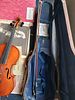 Antique Violin in Crocodile Skin Case with Bow, Music Stand, Music & Other Accessories. Antique Image - 6