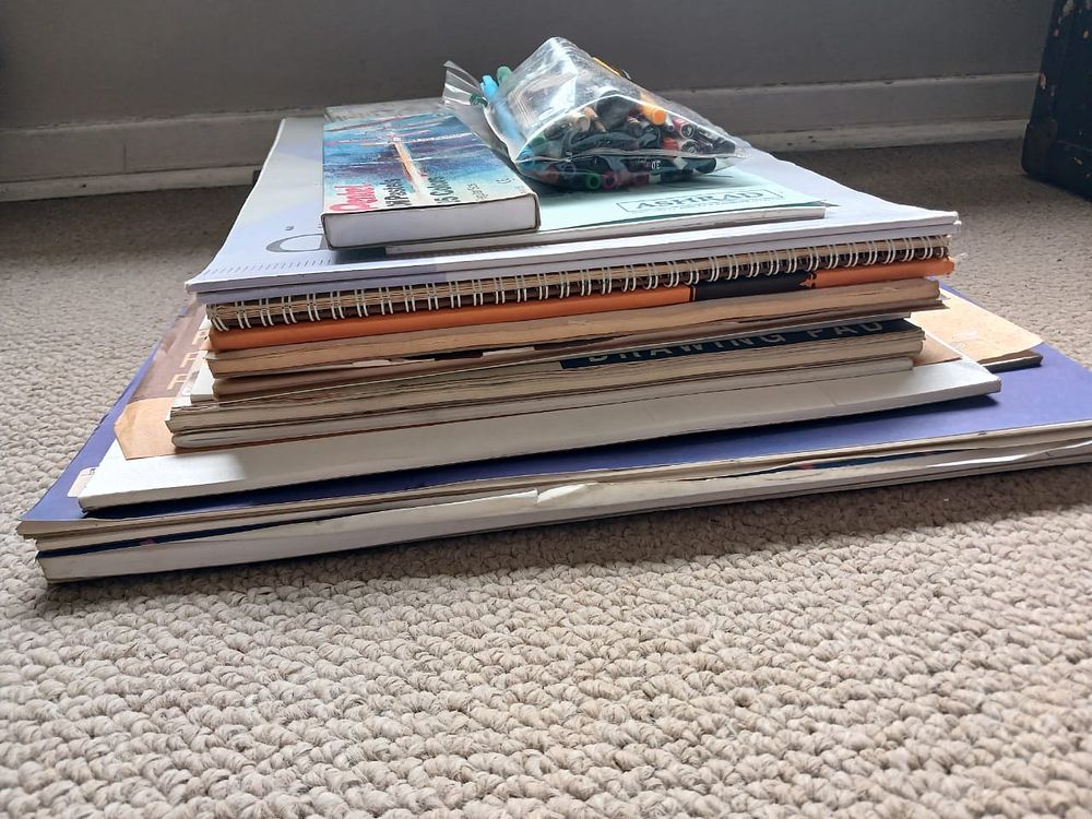 Paper & Pastel Bundle. Assorted bundle of paper and pastel materials, ideal for artists 