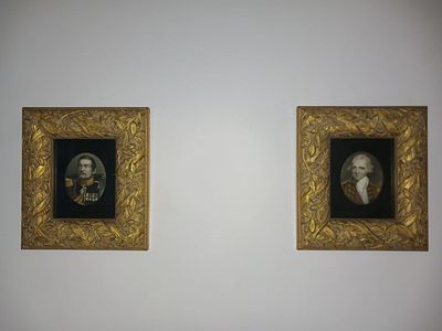 A Pair of Hand-Colored Engravings from the 1850s from Adamson of Nottingham in Modern Frames - STC. 