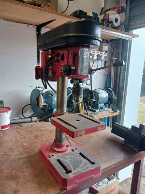 Rexon 8mm Industrial Bench Drill Press. A reliable and solid piece of machinery, ideal for 