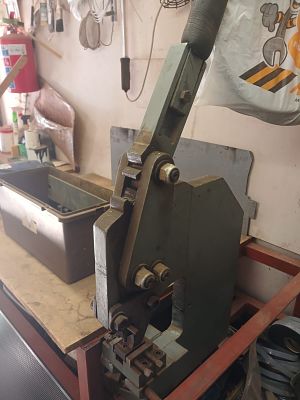 Mubea 22/16 Manual Punching Machine with Punches & Dies - Working. Mubea 22/16 Manual Punching 