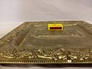 Silver-Plated Matzah Tray. A silver-plated matzah tray features a sleek and understated design Image - 4