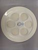 Porcelain Eckstein Passover Seder Plate. An elegant, hand-painted ceremonial Seder plate Image - 1