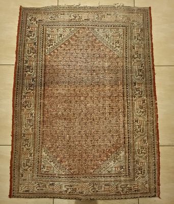 Shabby Chiq Style Vintage Distressed Kolyai Rug (148cm x 108cm). Vintage Kolyai rug measuring 