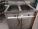 Industrial Double Electric Deep Fryer | 2-Basket Commercial Fryer | Stainless Steel | Sold As-Is. תמונה - 1