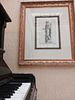 Beautifully Framed Graphic from an Engraving Depicting the Statue of Mercury - STC. . This Image - 6