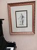 Beautifully Framed Graphic from an Engraving Depicting the Statue of Julius Caesar. Numbered 95 Image - 1