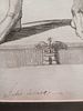 Beautifully Framed Graphic from an Engraving Depicting the Statue of Julius Caesar. Numbered 95 Image - 3