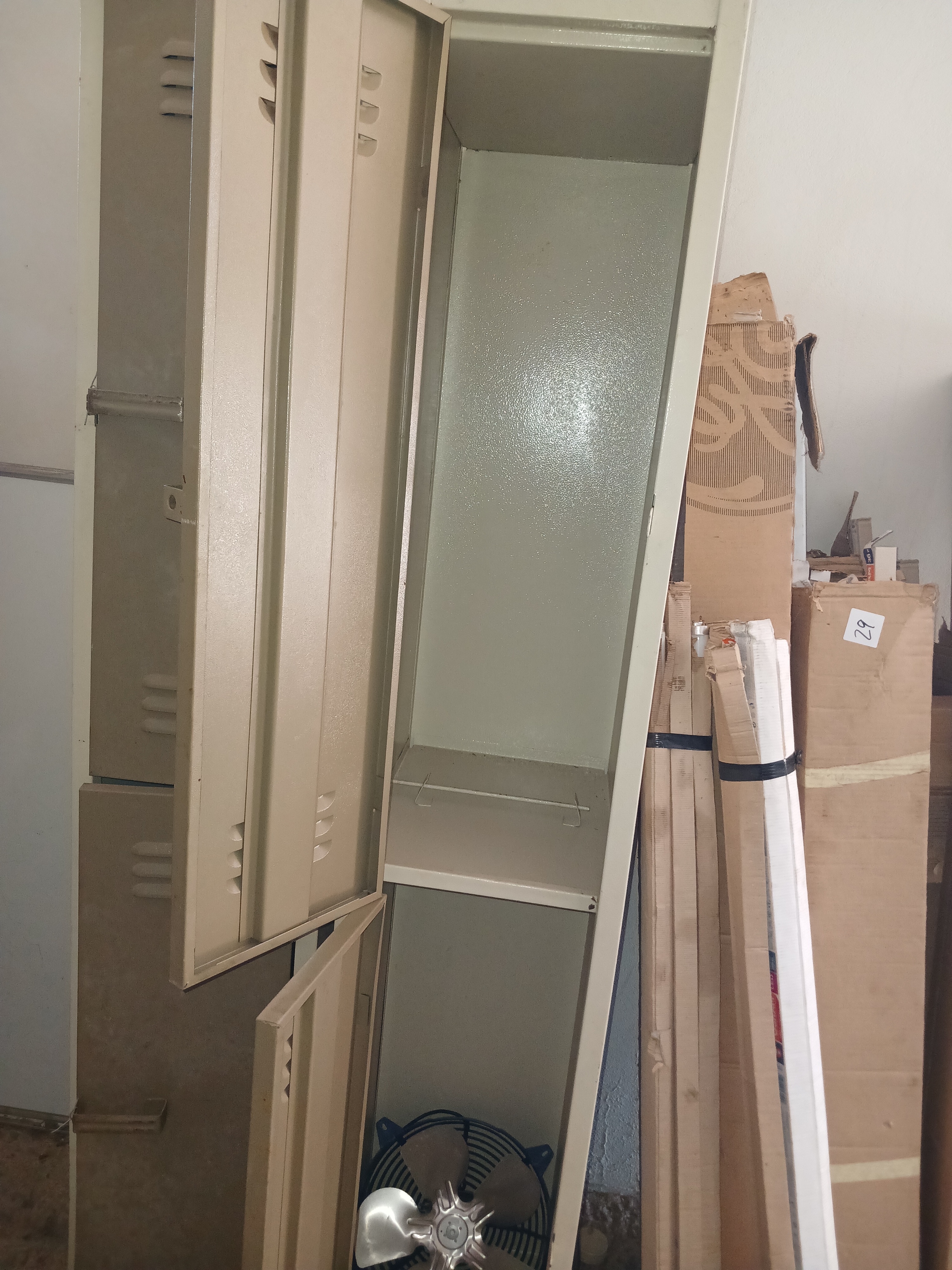 Lot 30 - Two Industrial Metal Lockers - Grand Oak Auctions