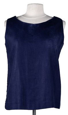 EISA, CRIST&Oacute;BAL BALENCIAGA. A buttoned bodice in navy blue thread 150 - 200 €