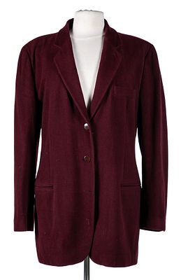 ARMANI. A burgundy wool jacket 100 - 150 €