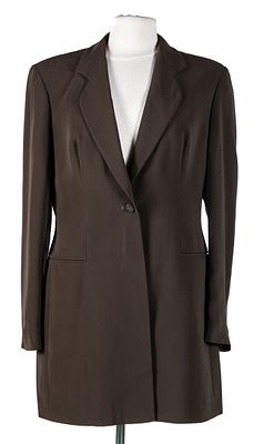 ARMANI. A taupe-colored cotton jacket 100 - 150 €