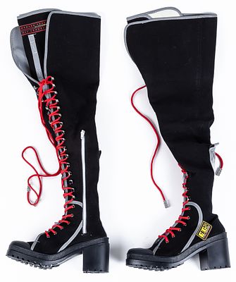 GCDS. High neoprene boots with laces 100 - 150 €