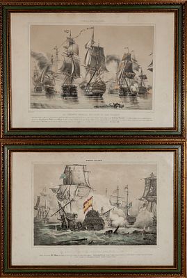 Episodios marítimos. El almirante de la escuadra española Langara y la Funesta Batalla del cabo 