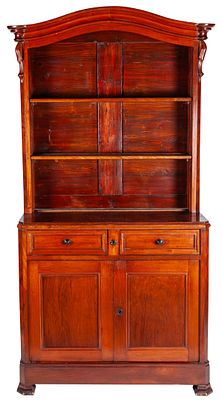 A two-piece plate cupboard 190 x 42 x 100 cm 200 - 600 €