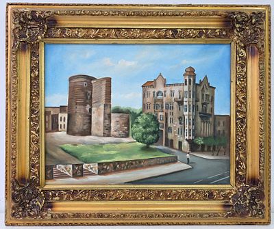 Альяр (Элияр) Алимирзоевич Алимирзоев (Aliyar) "Азерйбаджан" , холст, масло. Размер по раме 60,5 