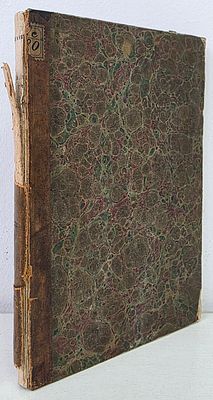 д.Р.Вредена Катаральное воспаление среднего уха, 1863 год. 110 стр, блок крепкий, утраты по корешку