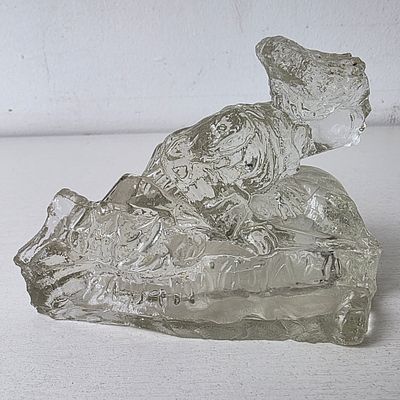 (Бахметевы) Пресс-папье &laquo;Солдат первой мировой войны в засаде&raquo; (&laquo;Казак-пластун&raquo;). По заказу 