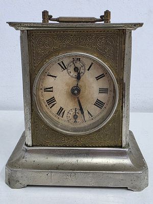 Часы старинные Каминные "Гамбургские", царских времен, с музыкой. Размер: 15 х 13 х 9,5 см. 
на 