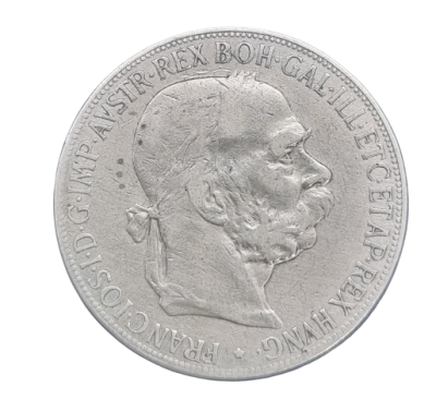 Austria - 5 Corona 1900 silver coin with a profile of Franz Joseph I. 0.900 silver, weight: 24 grams