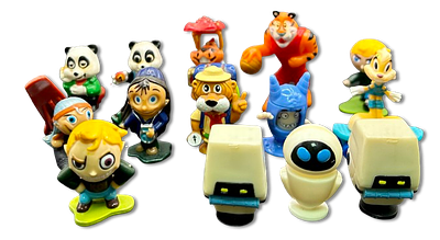 Lot of 14 Kinder toys - surprise figurines, "cinema" well-known collector in the field - in 