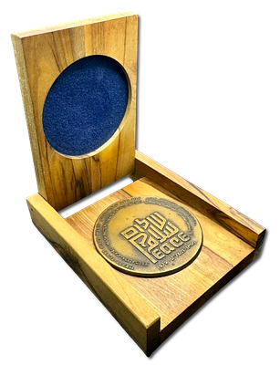 Israel - State tombac medal from 1979 - "Israel-Egypt - Peace Treaty", weight: 98 grams 