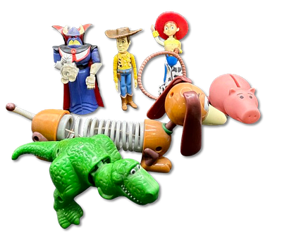 Lot of 6 "Toy Story". vintage McDonald's toys - Mc Donalds - Disney toys, special edition for 