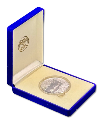 ישראל - מדליית כסף ממלכתית, "הצוללת אח"י דקר" 2002 (התשס"ב) - כסף סטרלינג, בהוצאת החברה 