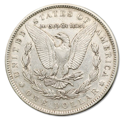 ארצות הברית - מטבע כסף 1 דולר משנת 1888 - "מורגן דולר", כסף 0.900, משקל: 26.06 גרם קוטר: 38.1 