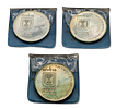 Israel - Lot of 3 Silver 0.900 Coins - 10 Lirot 1973 "Pidiyon Ha-Ben", Weight of each coin: 26 Image - 1